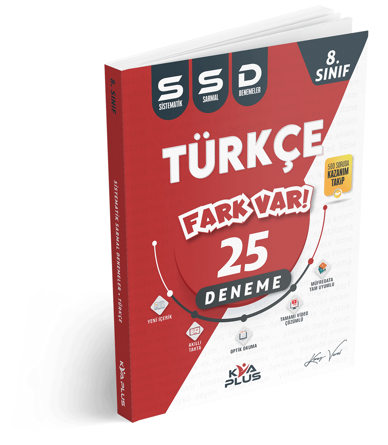 8. Sınıf Koray Varol Türkçe 25 Sistematik Sarmal Deneme (Ssd)