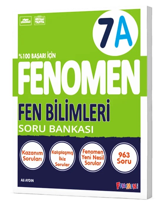 7. Sınıf Fen Bilimleri A Soru Bankası