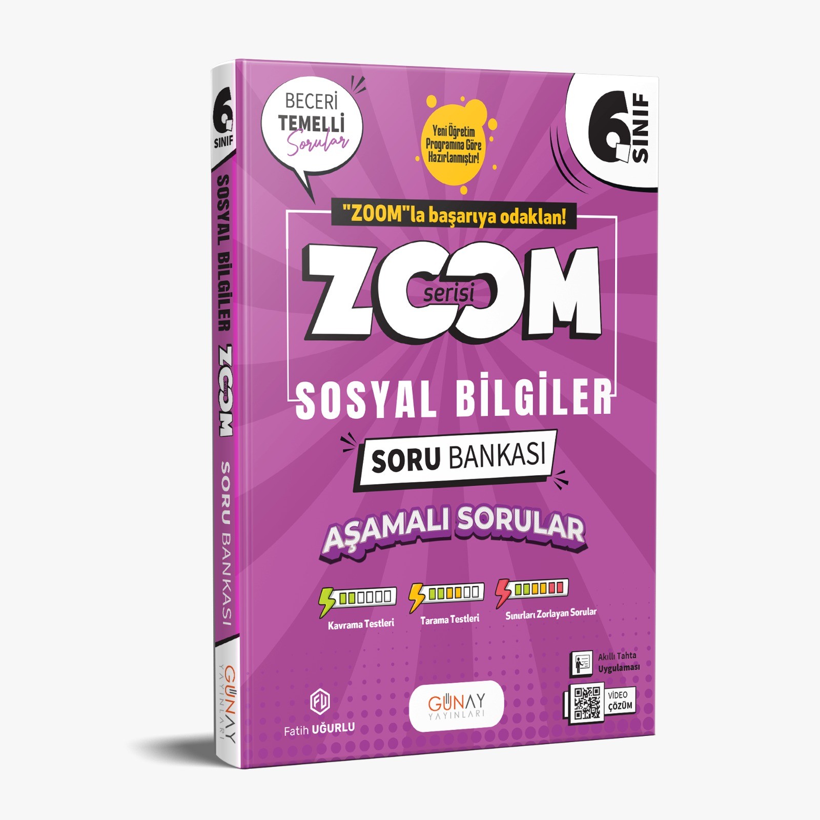 6. Sınıf Sosyal Bilgiler Yeni Zoom Soru Bankası 2026 YENİ Günay Yayınları