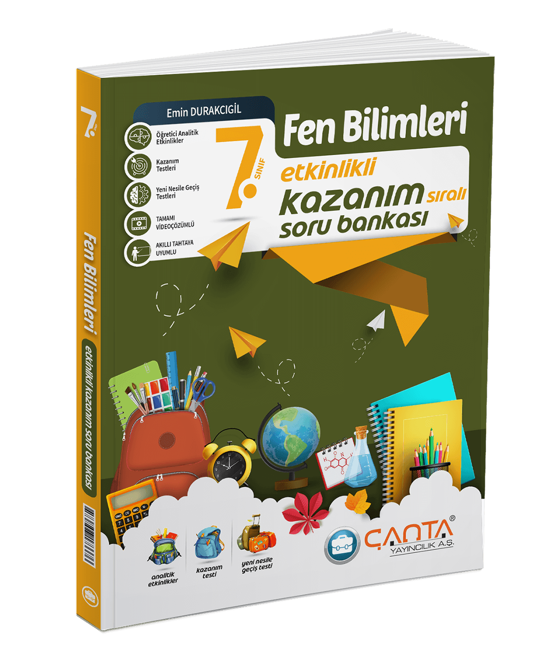 7. Sınıf Fen Bilimleri Etkinlikli Kazanım Soru Bankası