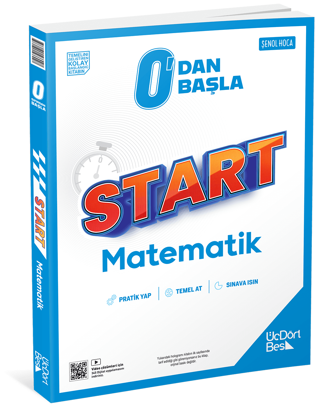345 0 Dan Başla Start Matematik Güncel Baskı - Şenol Hoca Üç Dört Beş Yayınları