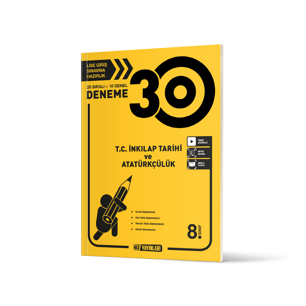 8. Sınıf İnkılap Tarihi 30’lu Deneme