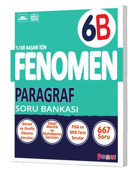 6. Sınıf Paragraf B Soru Bankası