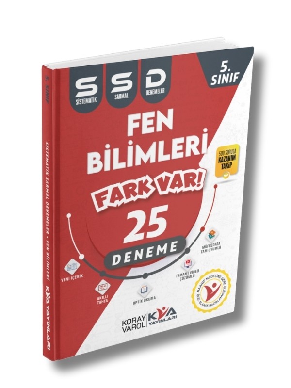 5. Sınıf Koray Varol Fen Bilimleri 25 Sistematik Sarmal Deneme (Ssd) KVA Koray Varol
