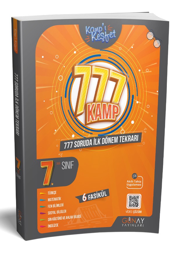 7. Sınıf İlk Dönem Kamp Kitabı (Kampı Keşfet)