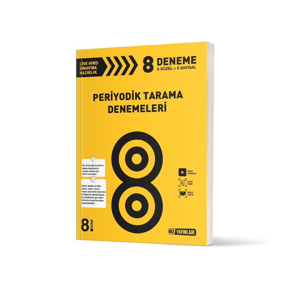 8. Sınıf Periyodik Tarama Denemeleri