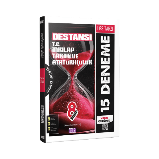 8. Sınıf LGS Tarzı Destansı T.C. İnkılap Tarihi ve Atatürkçülük 15 Deneme