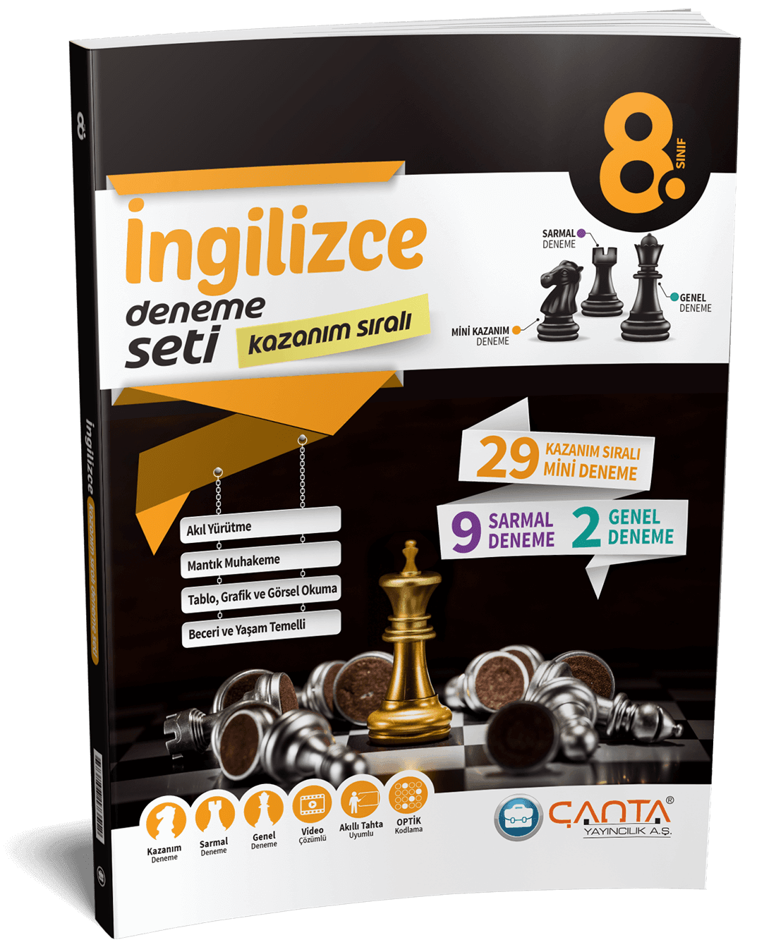 8. Sınıf İngilizce Kazanım Sıralı  Deneme Seti