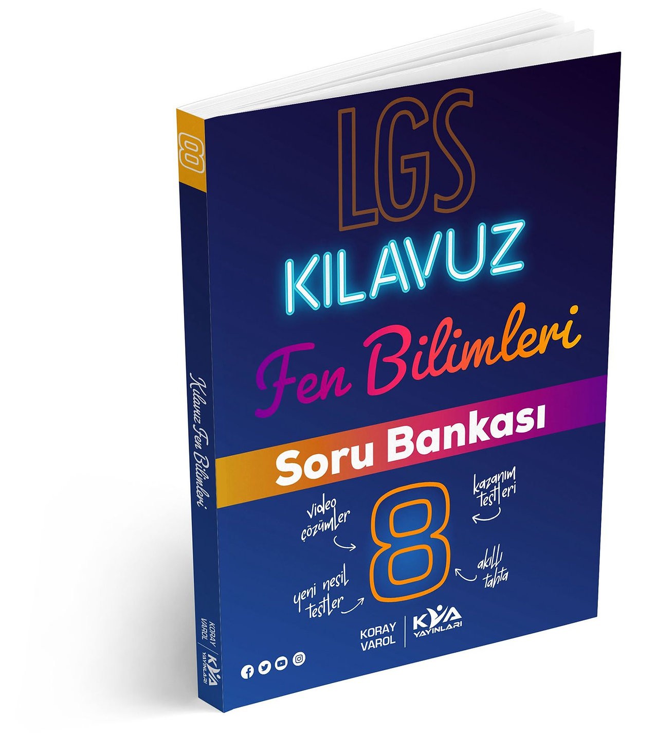 8. Sınıf Koray Varol Fen Bilimleri Kılavuz Serisi Soru Bankası