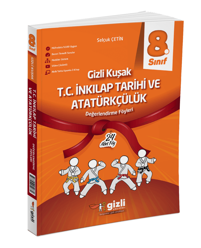 8. Sınıf LGS T.C. İnkılap Tarihi ve Atatürkçülük Gizli Kuşak