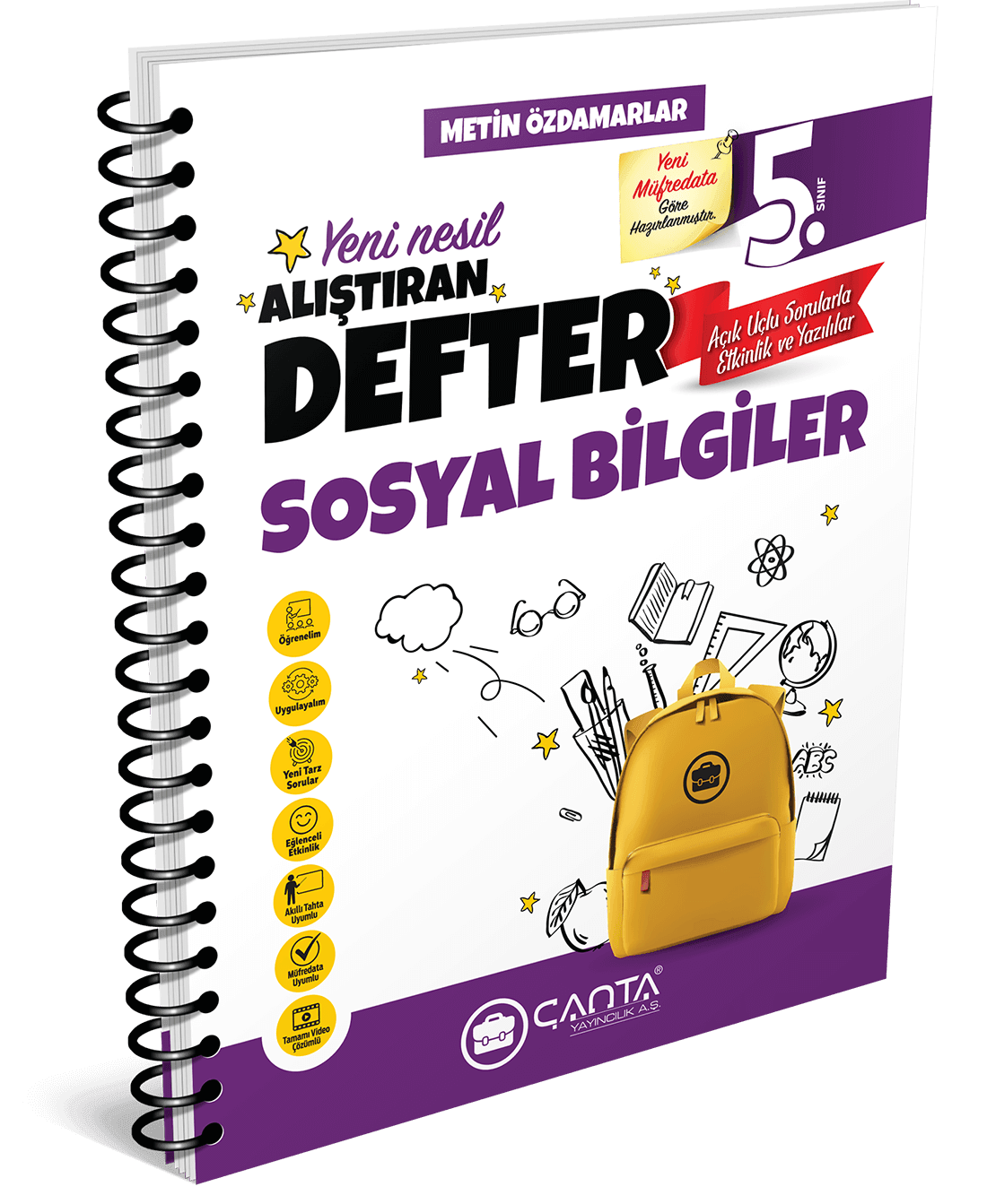 5. Sınıf Sosyal Bilgiler Alıştıran Defter