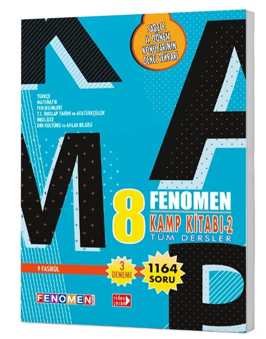 8. Sınıf Tüm Dersler Kamp 2 (2. Dönem)