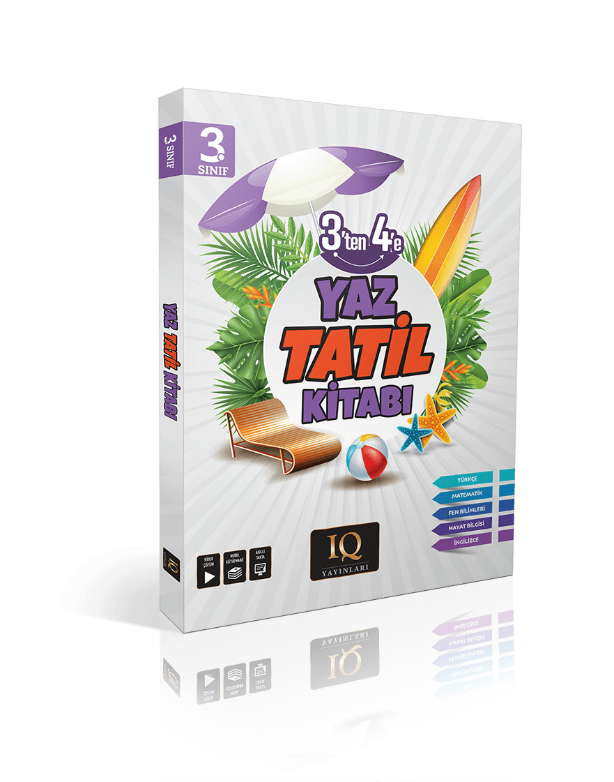 3. Sınıf Yaz Tatil Kitabı IQ Yayınları