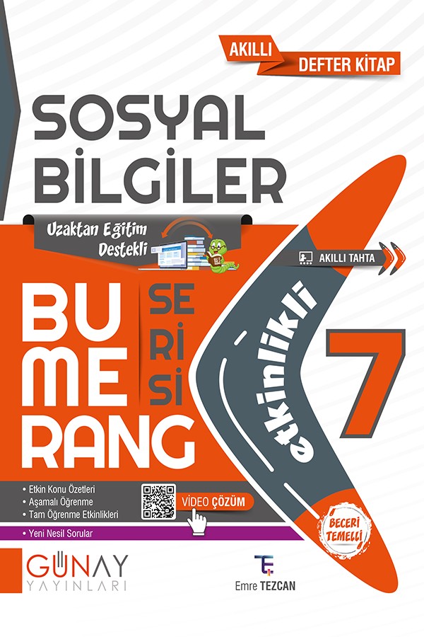 7. Sınıf Bumerang Etkinlikli Sosyal Bilgiler