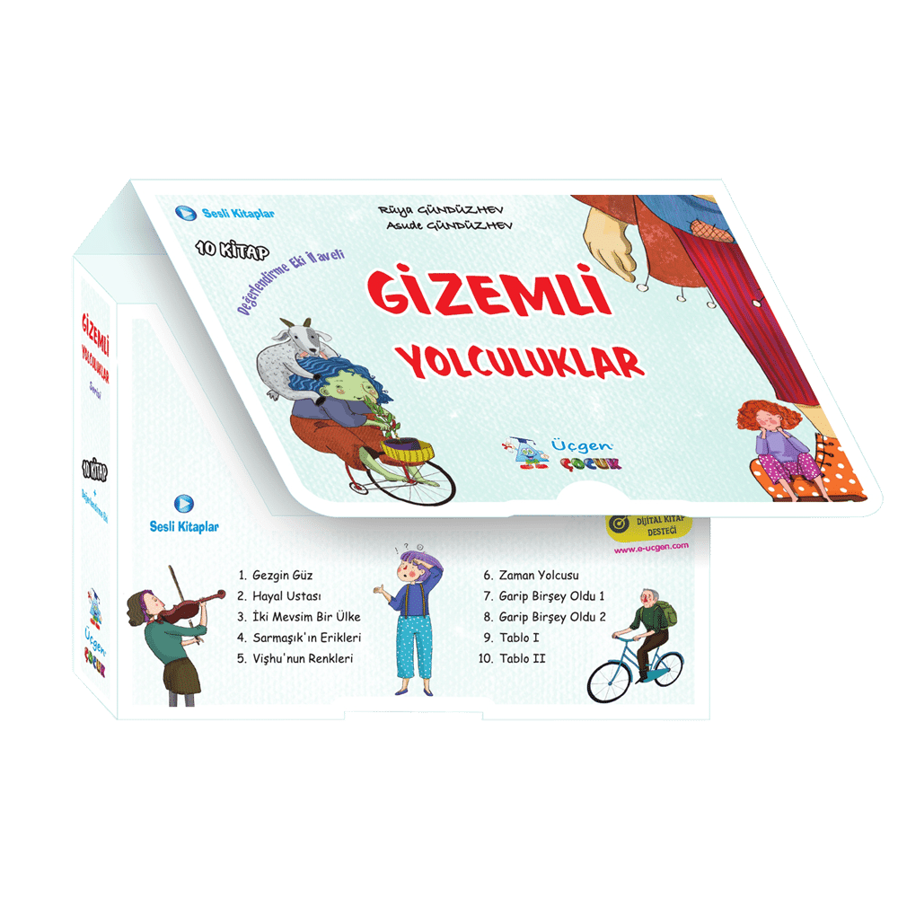Gizemli Yolculuklar – Kutulu 10 Kitap