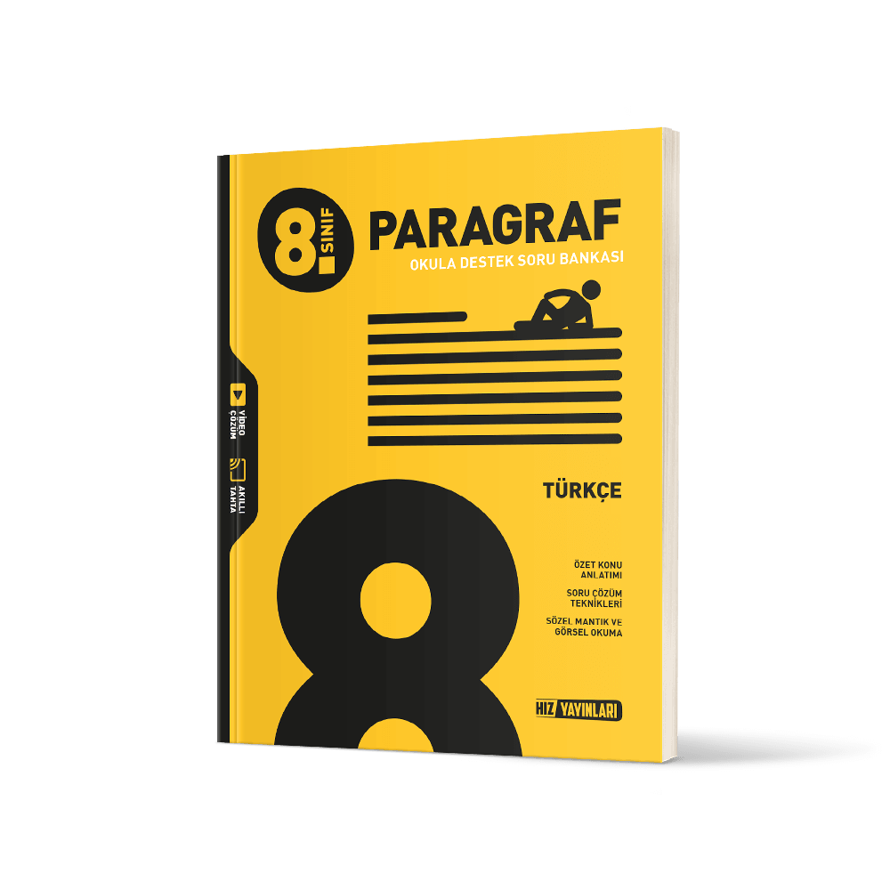8. Sınıf Türkçe Paragraf Soru Bankası