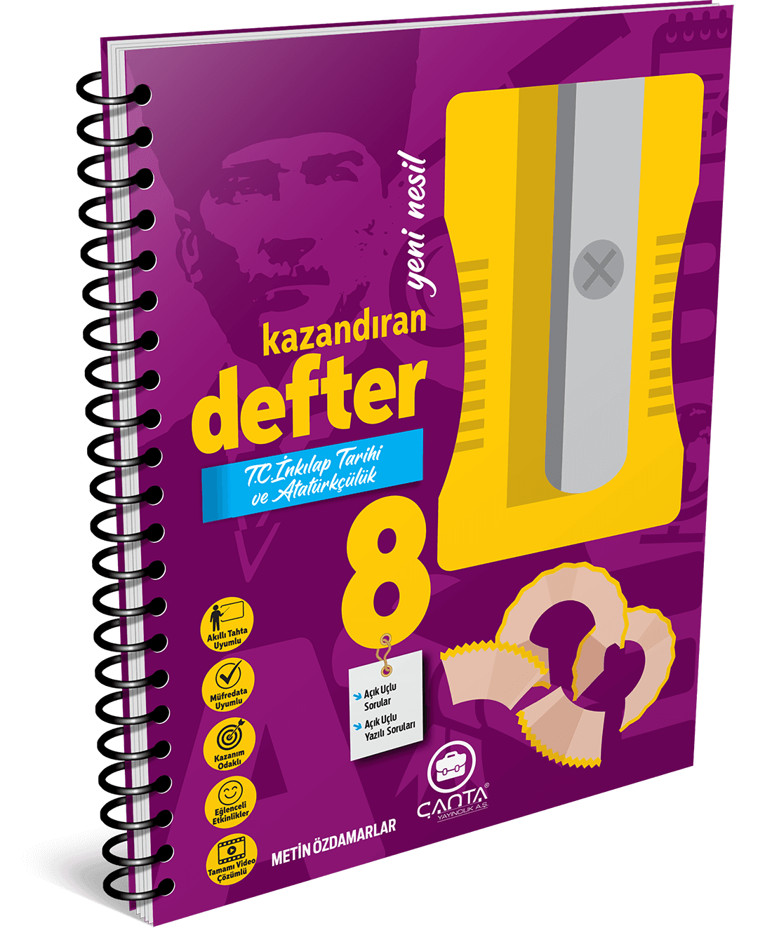 8. Sınıf T.C.İnkılap Tarihi ve Atatürkçülük Kazandıran Defter