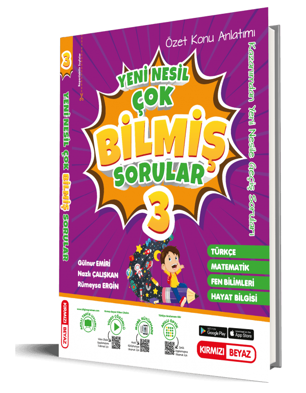 Tüm Dersler Yeni Nesil Çok Bilmiş Sorular 3.Sınıf