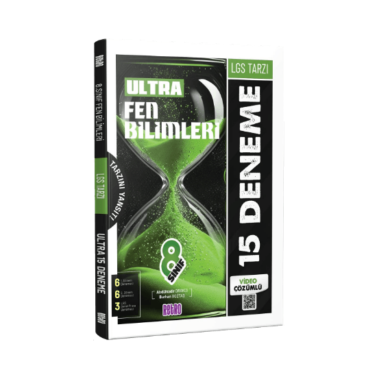 8. Sınıf LGS Tarzı Ultra Fen Bilimleri 15 Deneme