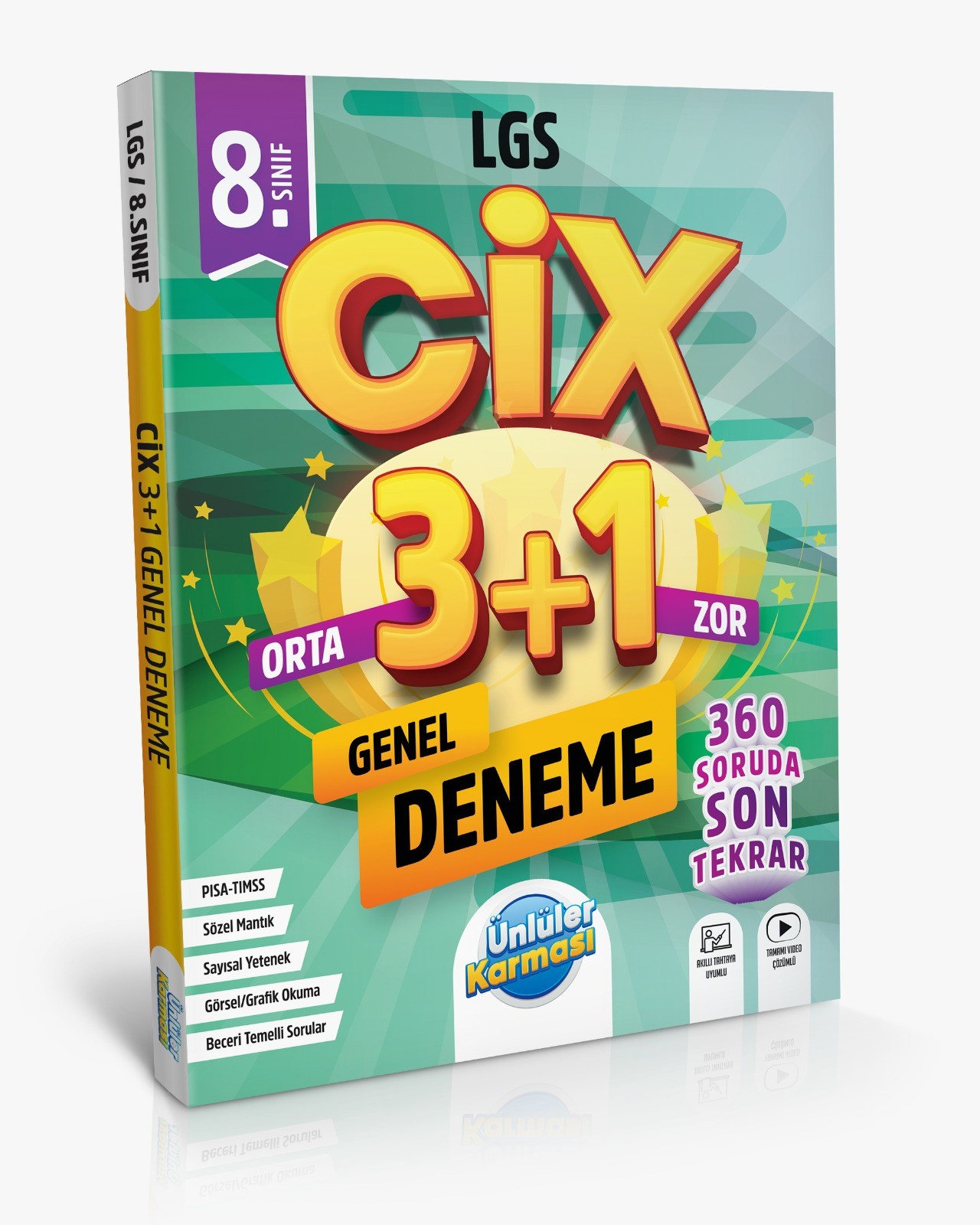 8.Sınıf Cix 3+1 Deneme Orta Zor