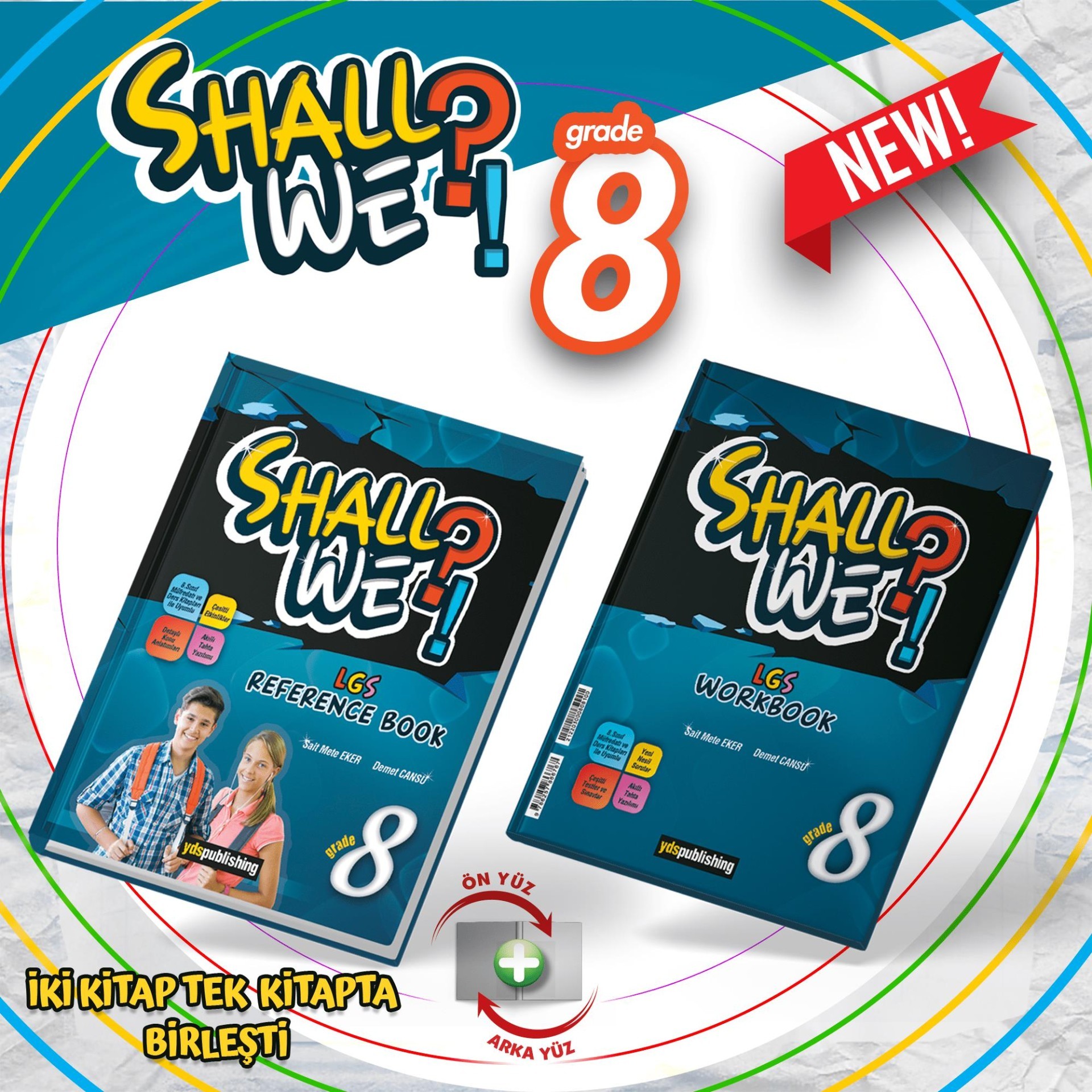 8. Sınıf İngilizce Shall We Reference Book + Workbook YDS Publishing