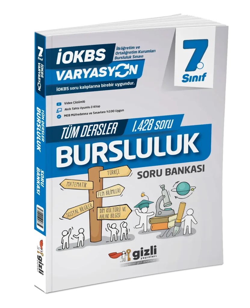 7. Sınıf VARYASYON Tüm Dersler Bursluluk Soru Bankası