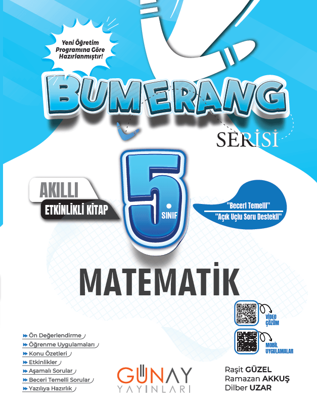 5. Sınıf Bumerang Etkinlikli Matematik
