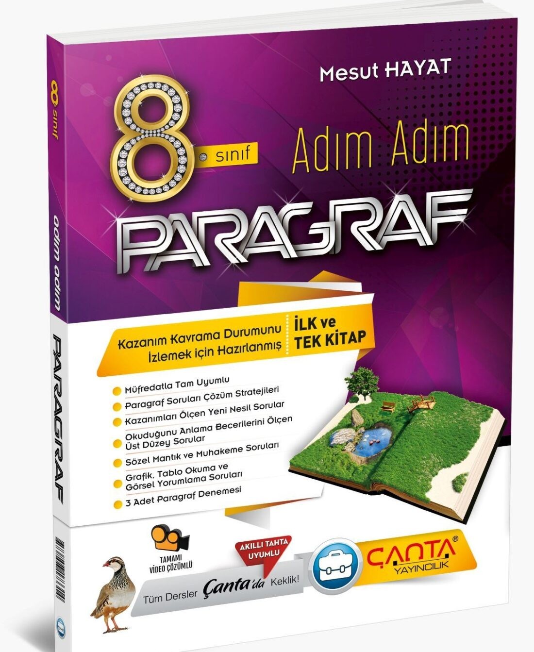 8. Sınıf Türkçe Adım Adım Paragraf Soru Bankası