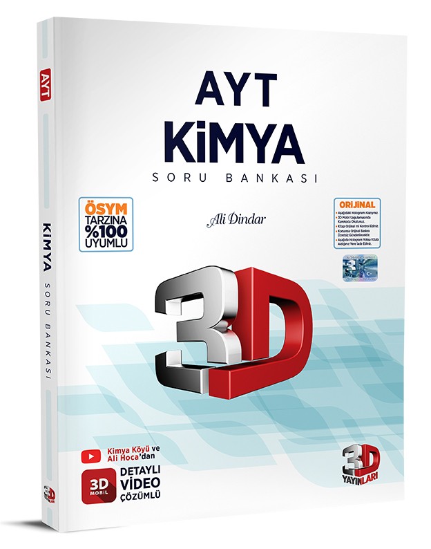 AYT 3D Kimya Soru Bankası