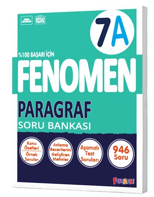7. Sınıf Paragraf A Soru Bankası