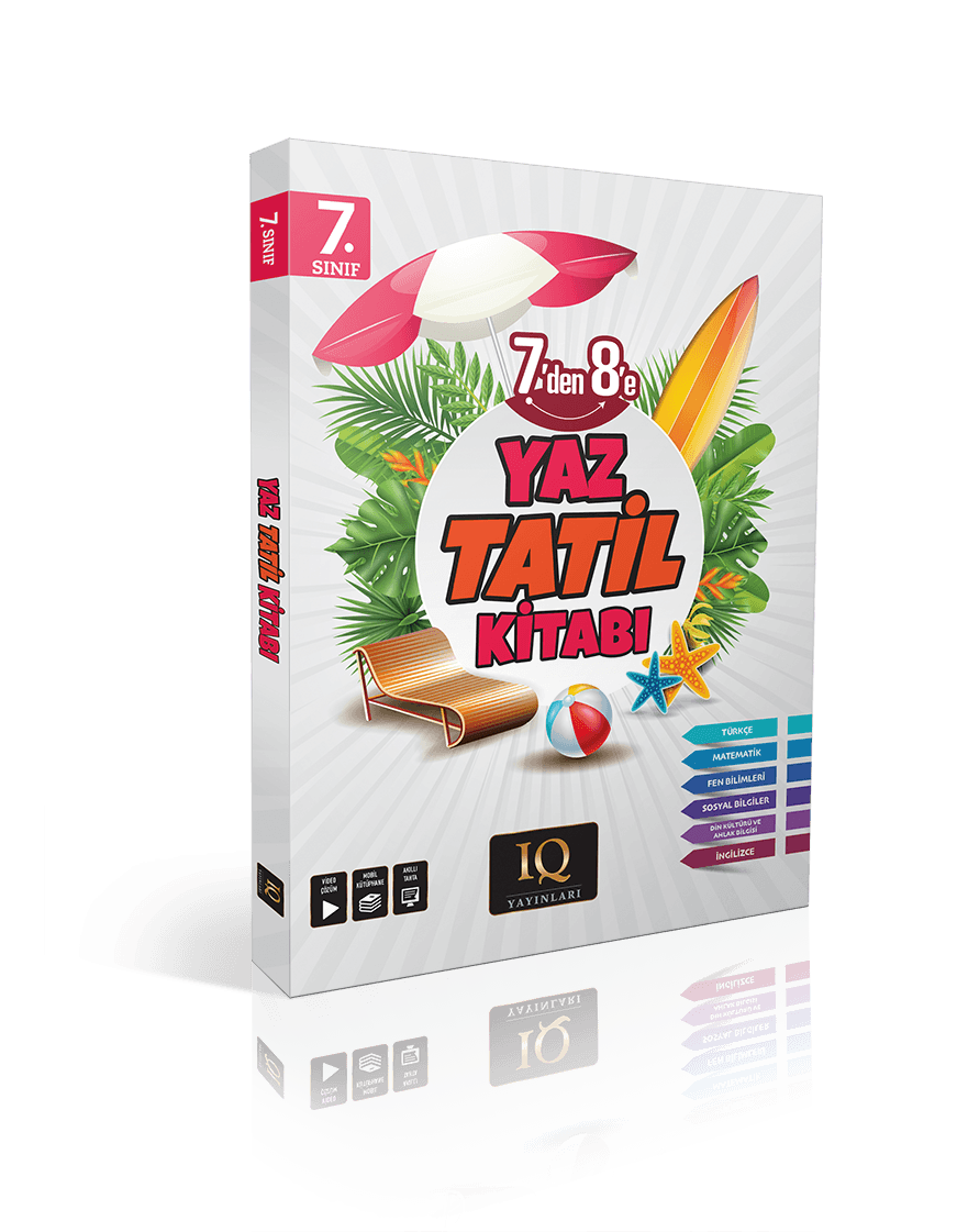  7. Sınıf Yaz Tatil Kitabı IQ Yayınları