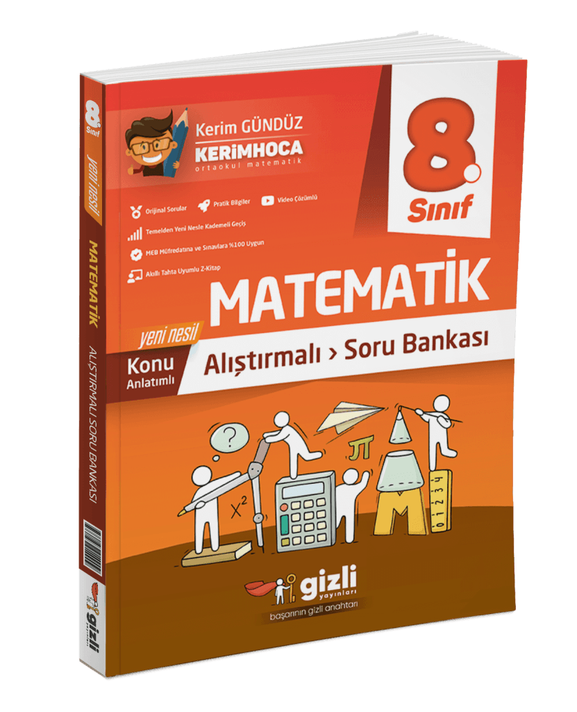 8. Sınıf Lgs Matematik Alıştırmalı Soru Bankası