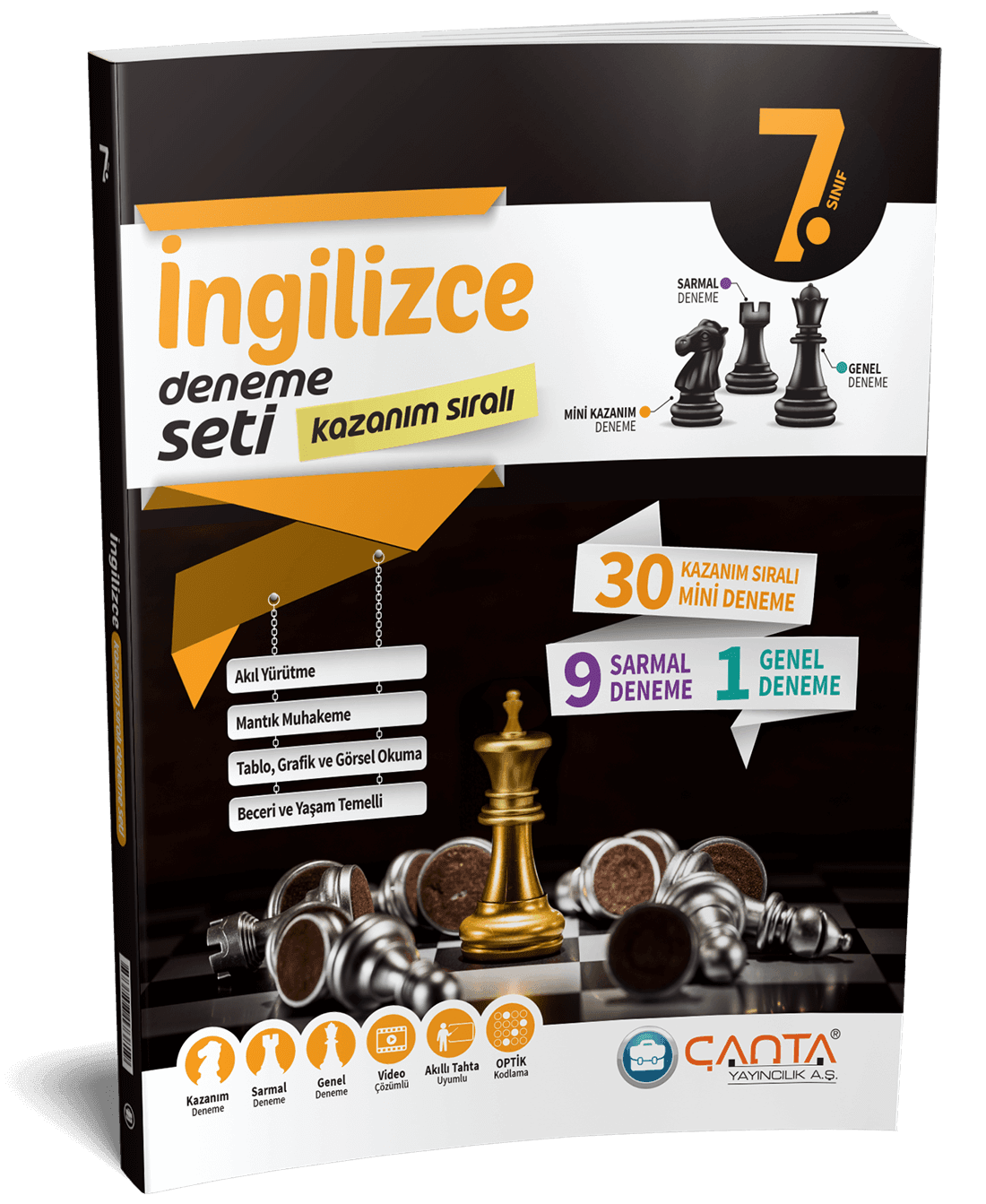7. Sınıf İngilizce Kazanım Sıralı Deneme Seti