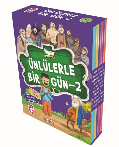 Ünlülerle Bir Gün 2 Set - 10 Kitap Timaş Çocuk