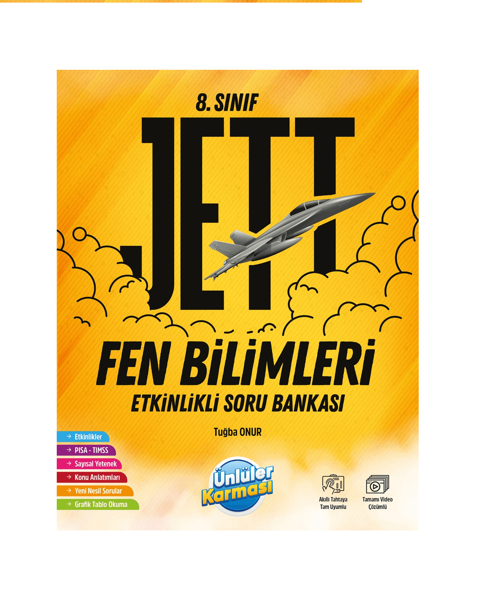 8. Sınıf Jett Etinlikli Fen Bilimleri Fasikülleri Soru Bankası Ünlüler Karması