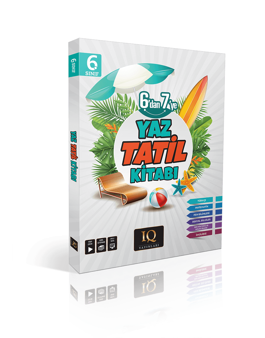 6. Sınıf Yaz Tatil Kitabı IQ Yayınları
