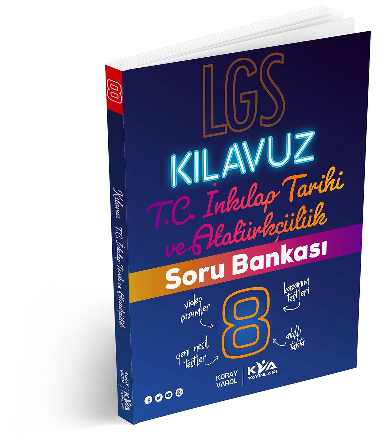 8. Sınıf Koray Varol T.C. İnkılap Tarihi Ve Atatürkçülük Kılavuz Serisi Soru Bankası