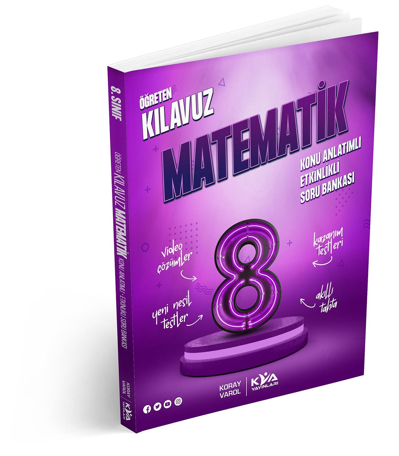 8. Sınıf Koray Varol Matematik Öğreten Kılavuz Konu Anlatımlı Etkinlikli Soru Bankası