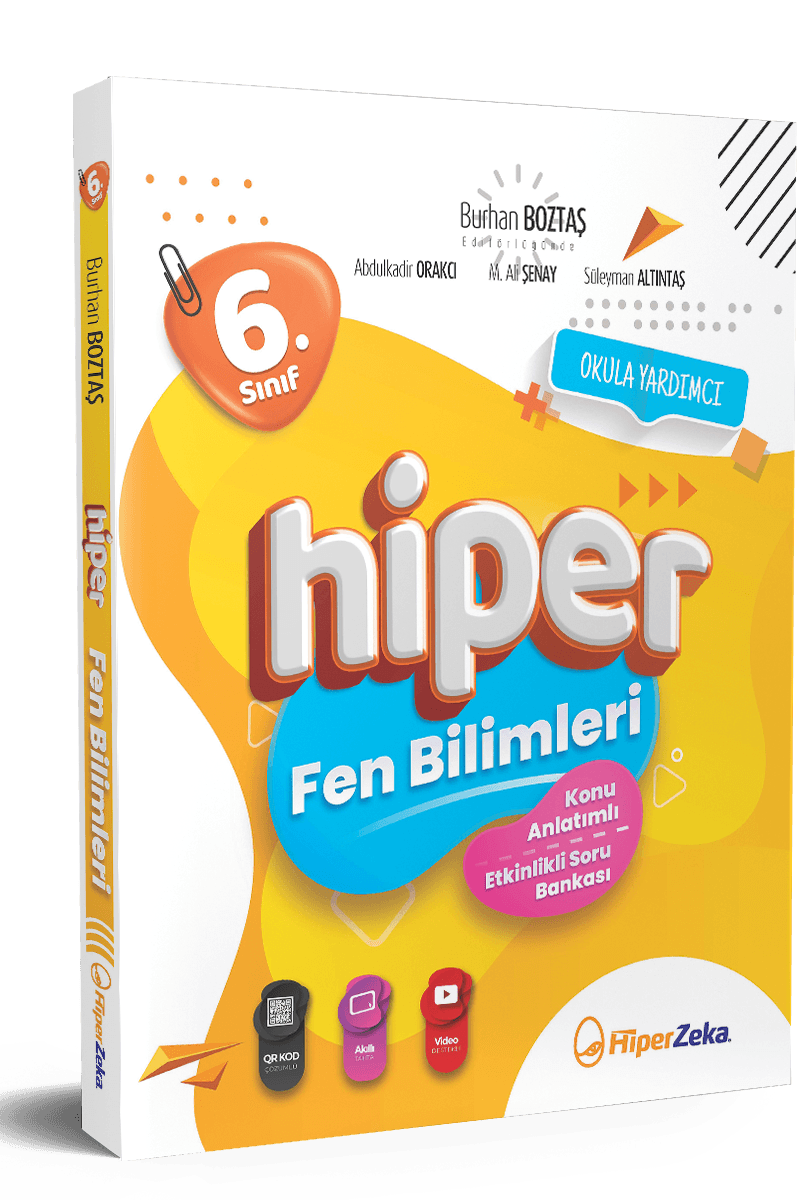 6. Sınıf Hiper Fen Bilimleri Konu Anlatımlı & Soru Bankası