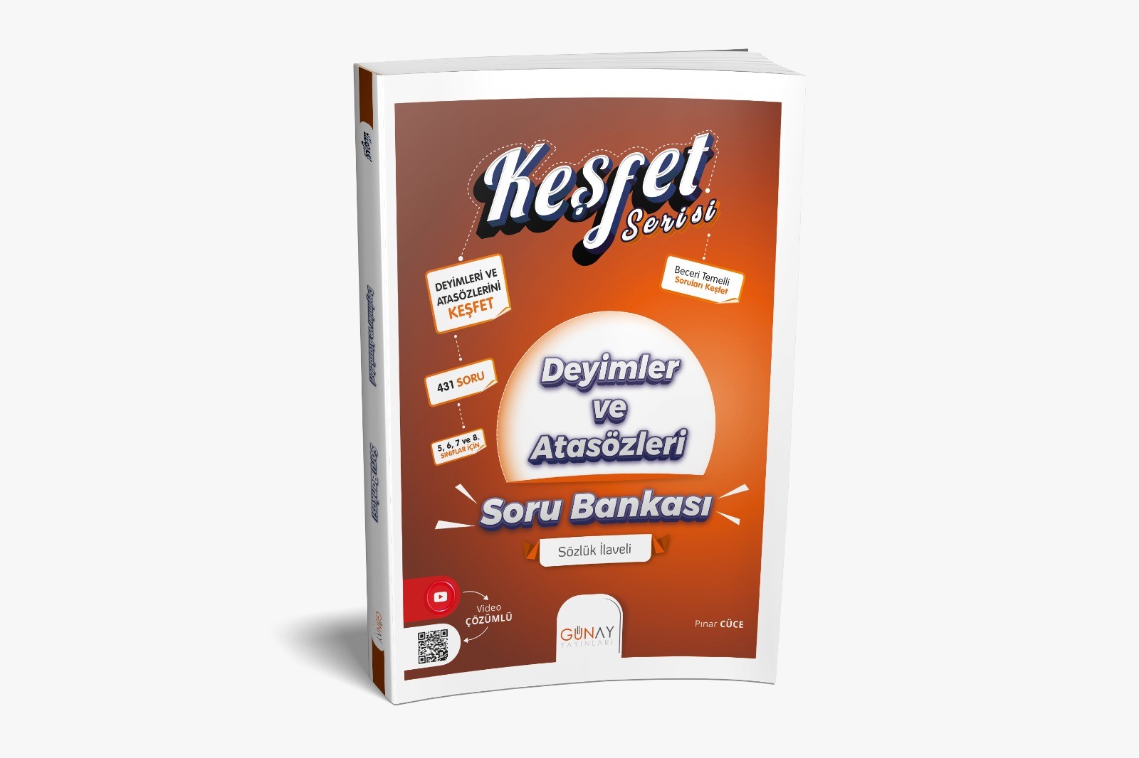 Keşfet Plus Serisi Deyimler ve Atasözleri Soru Bankası Günay Yayınları