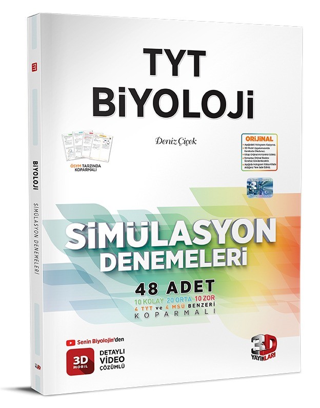 TYT 3D Simülasyon Biyoloji Denemeleri
