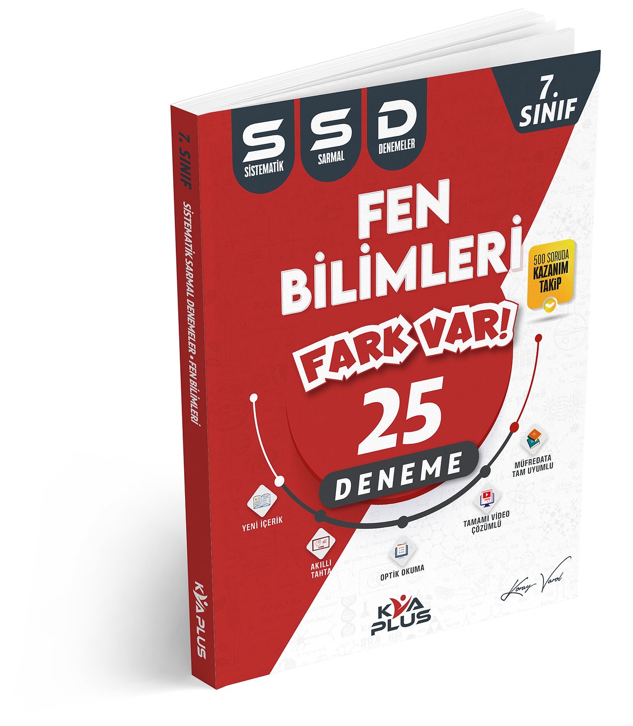 7. Sınıf Koray Varol Fen Bilimleri 25 Sistematik Sarmal Deneme (Ssd) KVA Koray Varol