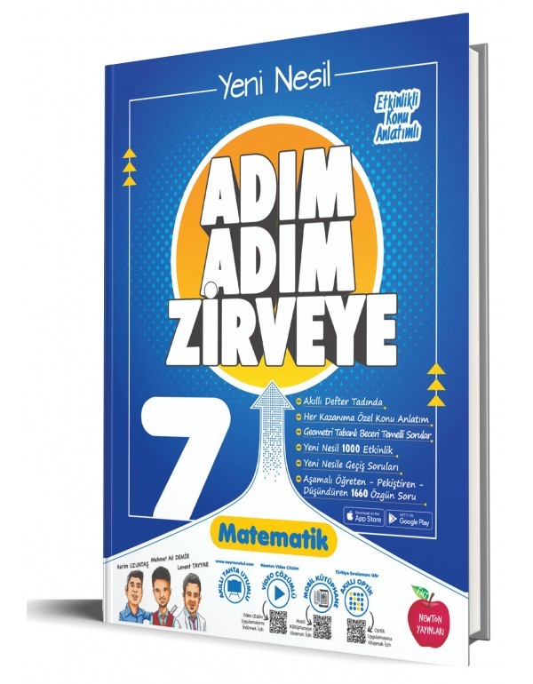7. Sınıf Adım Adım Matematik Soru Bankası Newton Yayınları