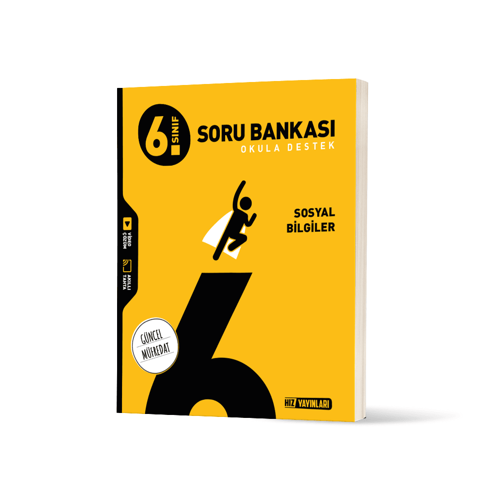 6. Sınıf Hız Sosyal Bilgiler Soru Bankası Hız Yayınları