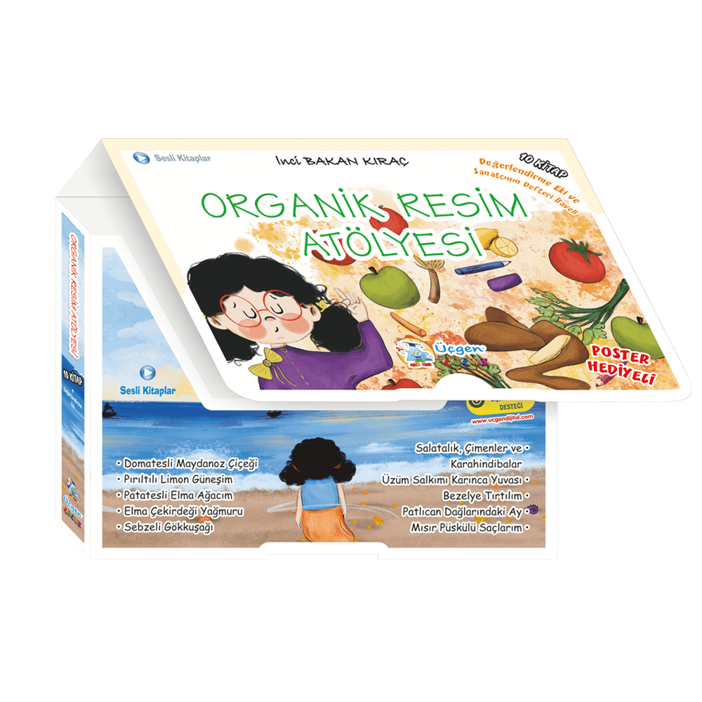 Organik Resim Atölyesi – Kutulu 10 Kitap