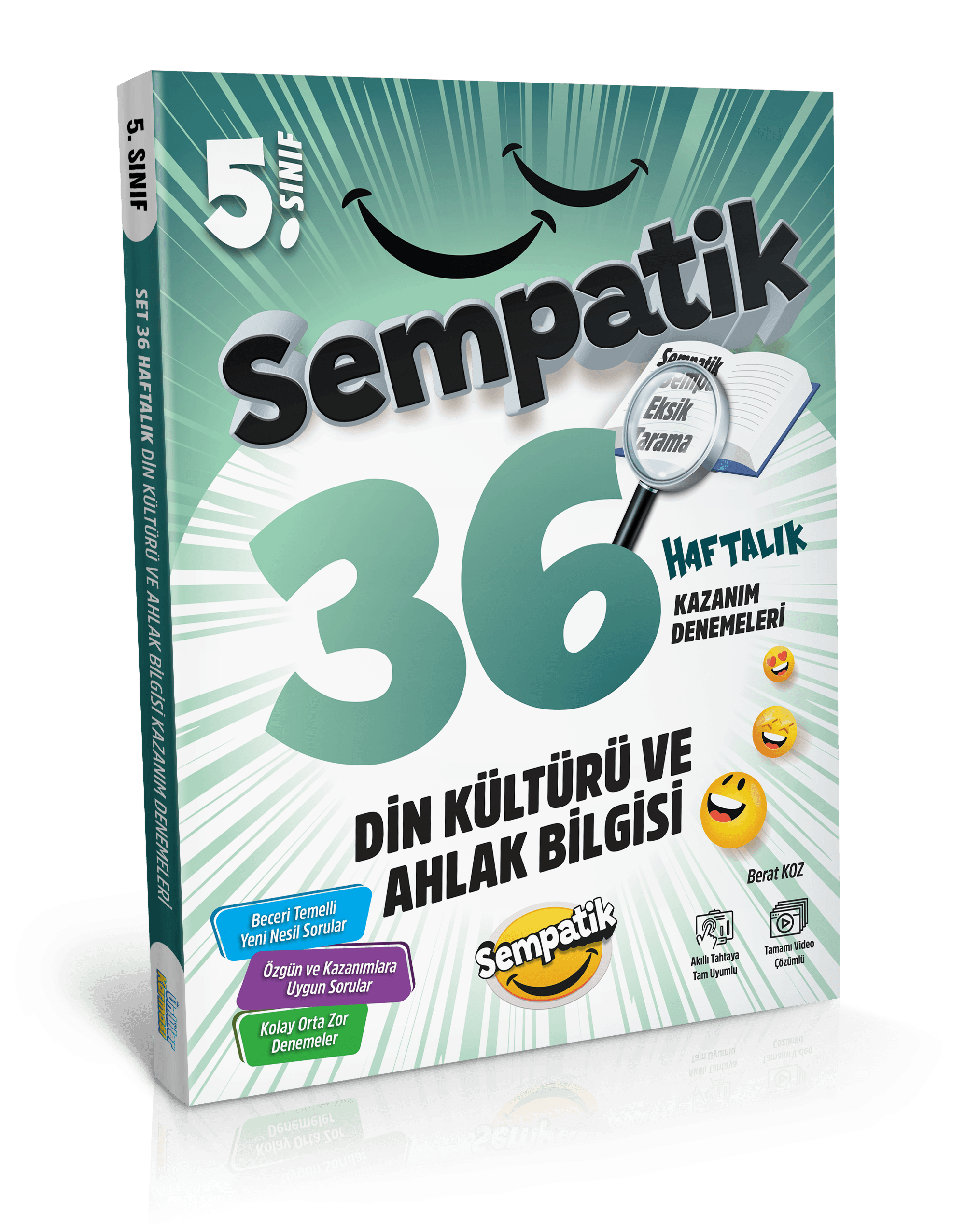 5. Sınıf Din Kültürü ve Ahlak Bilgisi 36 Haftalık Kazanım Denemeleri