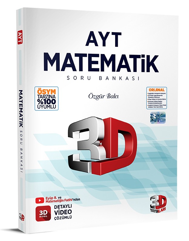 AYT 3D Matematik Soru Bankası