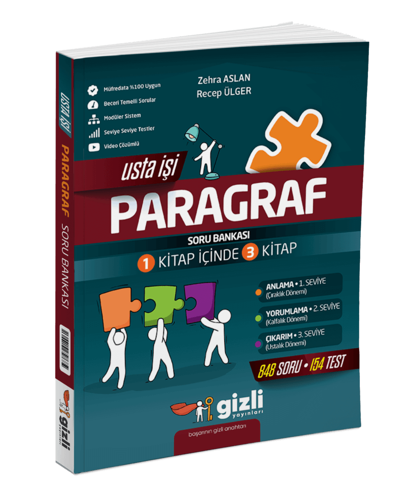 7. ve 8. Sınıflar İçin Usta İşi Paragraf