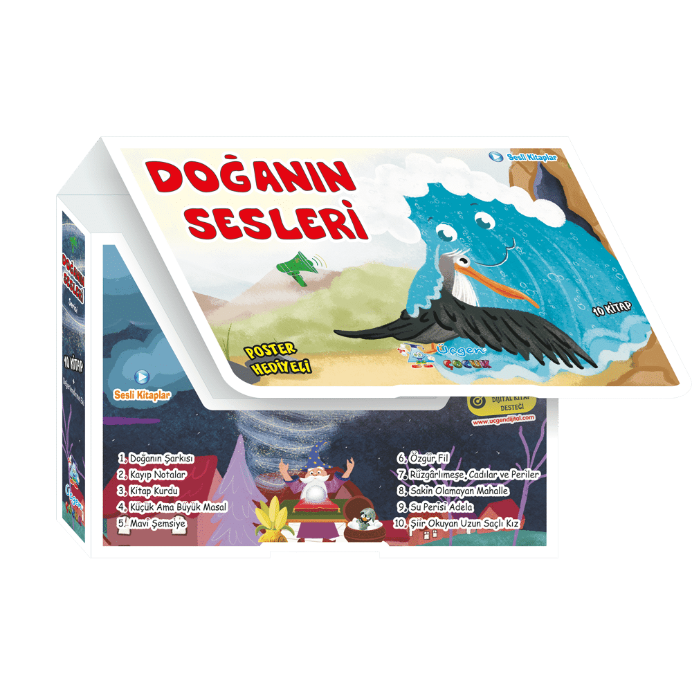 Doğanın Sesleri – Kutulu 10 Kitap