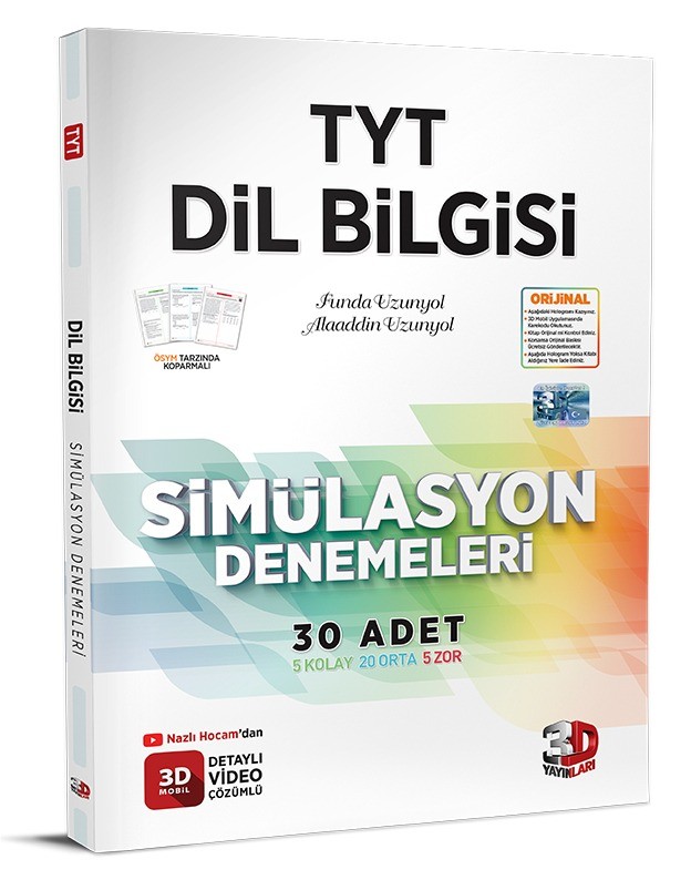 TYT 3D Simülasyon Dilbilgisi Denemeleri